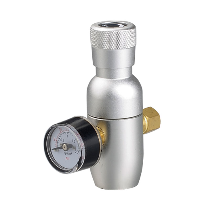 TR-69 อลูมิเนียมน้ำหนักเบาเบียร์และเครื่องดื่ม CO2 Regulator